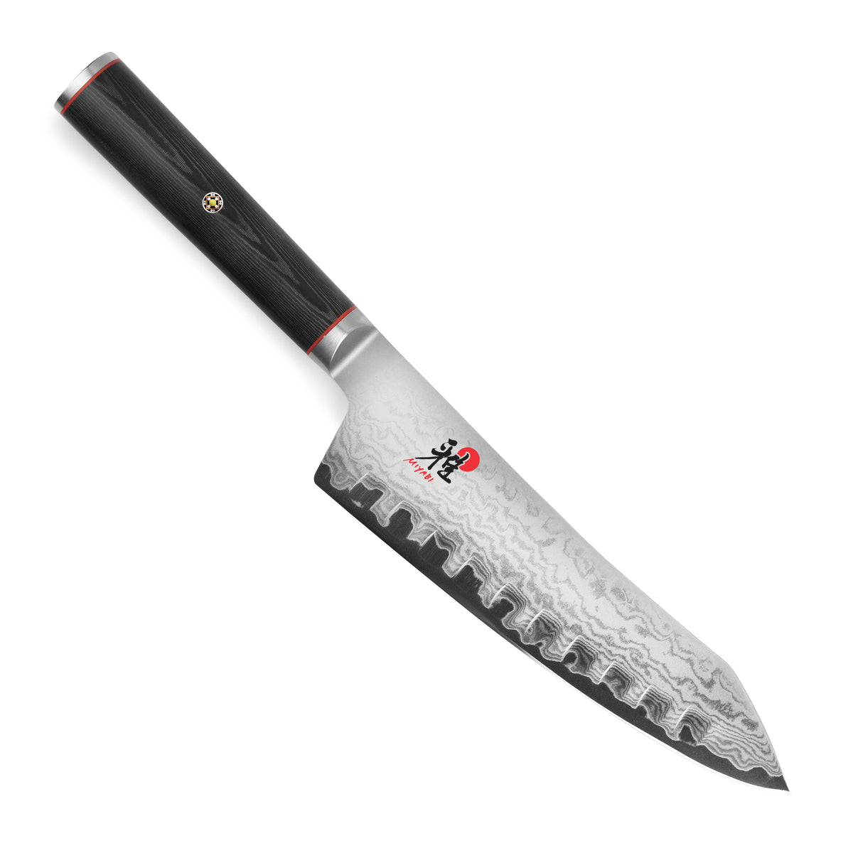 Miyabi Kaizen 7" Hollow Edge Rocking Santoku Knife