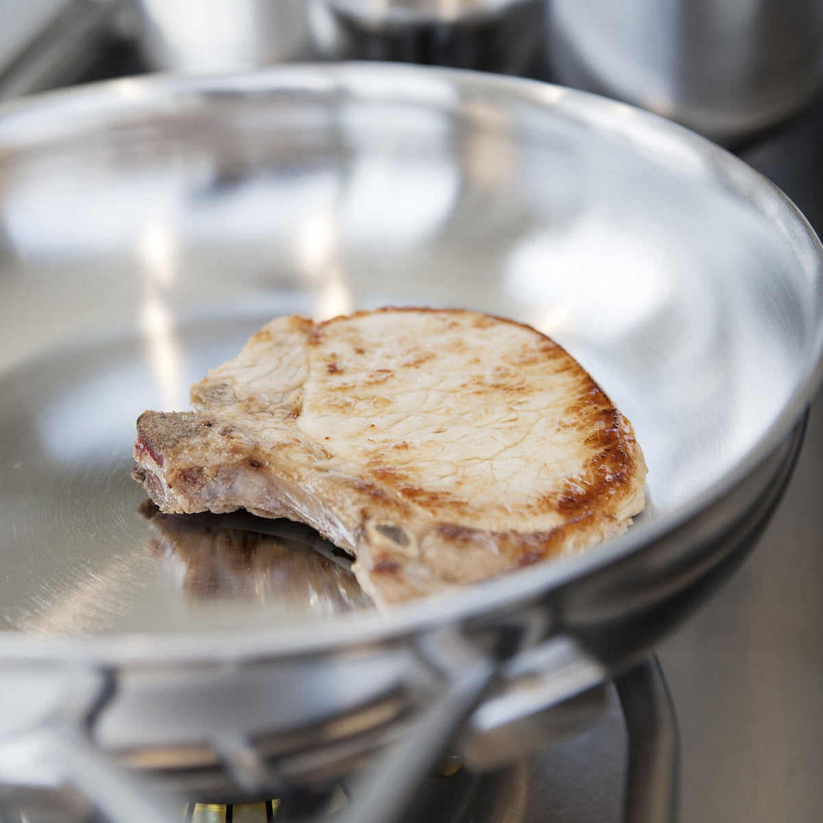 Demeyere Industry5 8" Stainless Steel Fry Pan