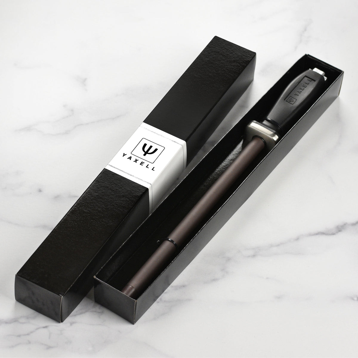 Yaxell 10.5" Reinforced Black Ceramic Sharpening Rod