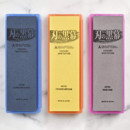 Shapton Pro Kuromaku 320/1000/5000 Whetstone Bundle