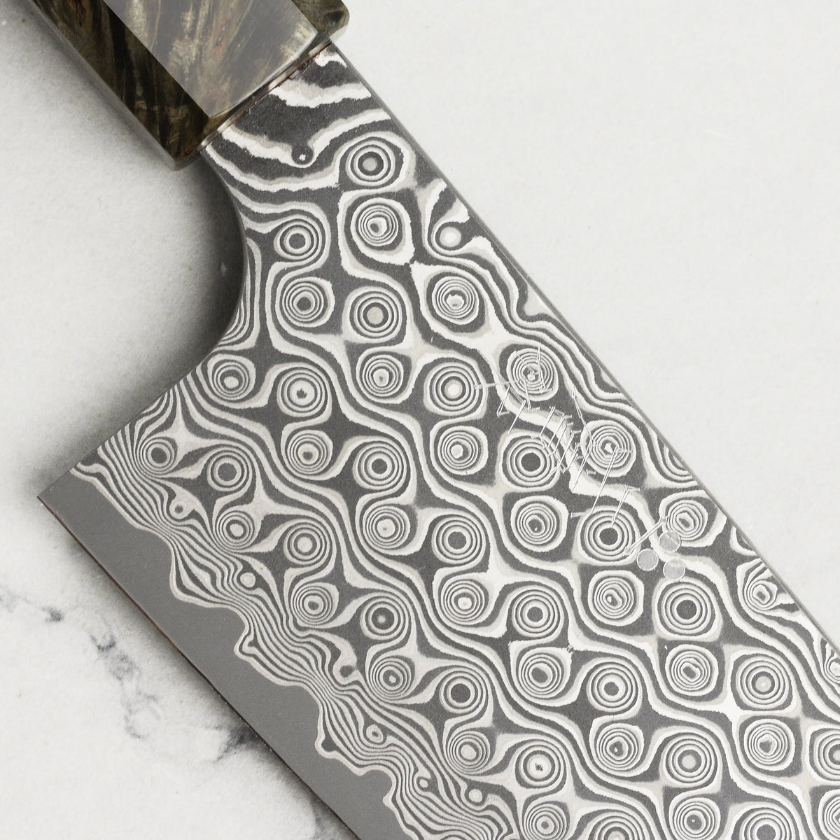 Nigara Anmon SG2 Damascus 7" Bunka