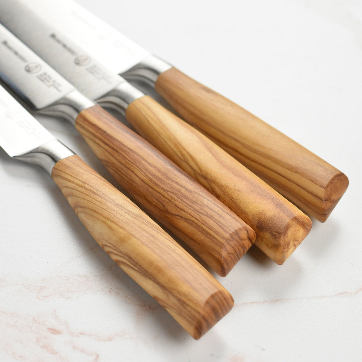 Messermeister Oliva Elite 4 Piece Steak Knife Set