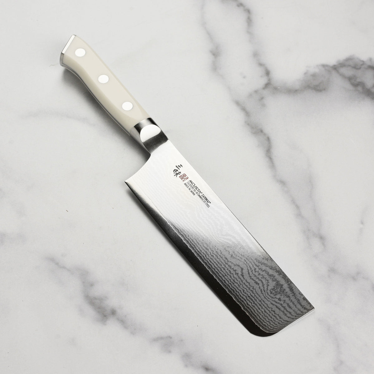 Zanmai Classic Damascus Corian 6.5" Nakiri