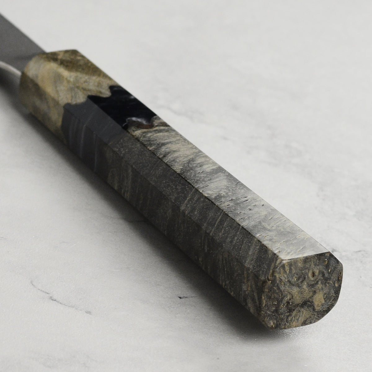 Hatsukokoro Atelier Kurouchi Damascus 6.5" Nakiri