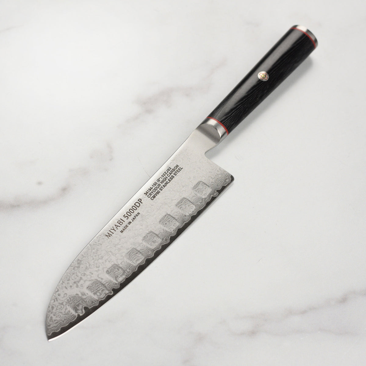 Miyabi Kaizen 5.5" Hollow Edge Santoku Knife