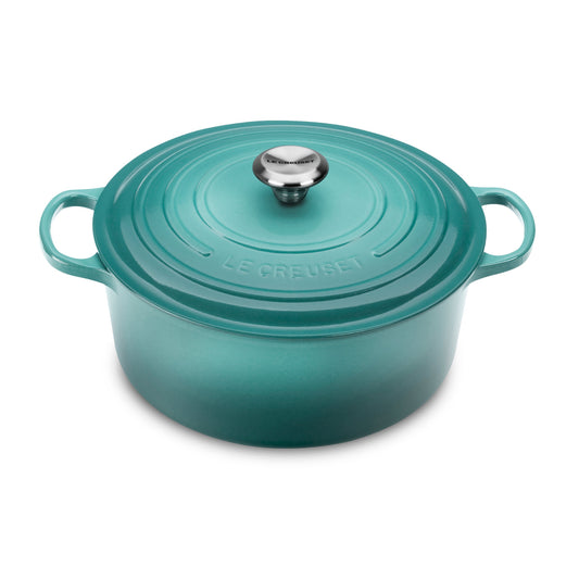 Le Creuset Signature Cast Iron 7.25-quart Caribbean Round Dutch Oven