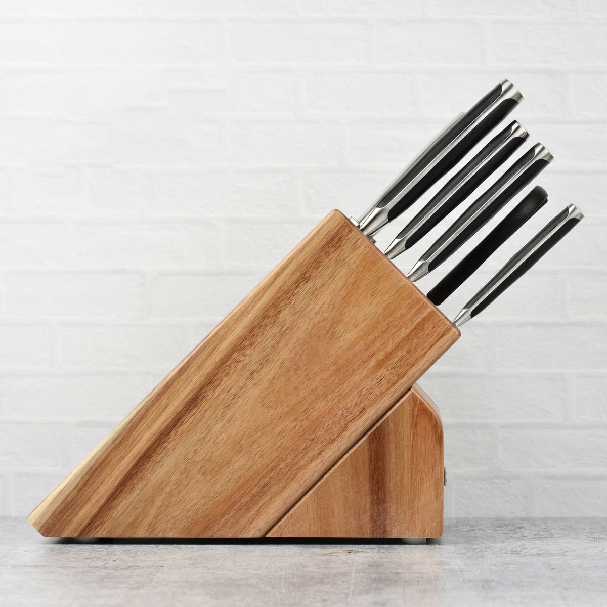 Wusthof Classic Ikon 7 Piece Acacia Knife Block Set