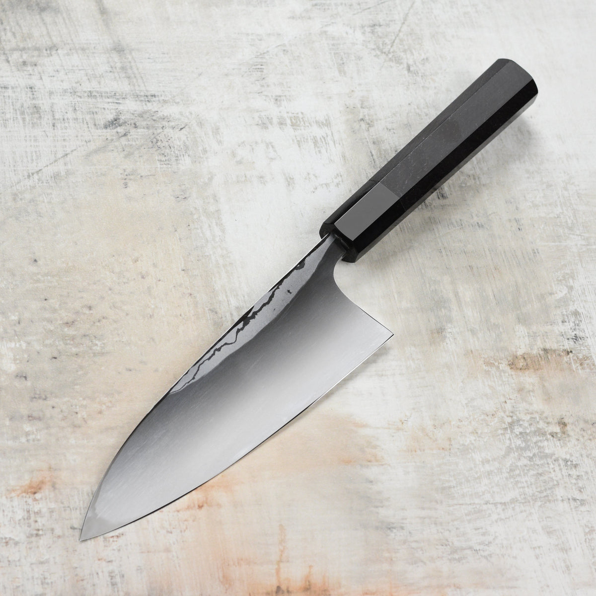 Wusthof Ikon Blackwood 7" Hollow Edge Santoku Knife