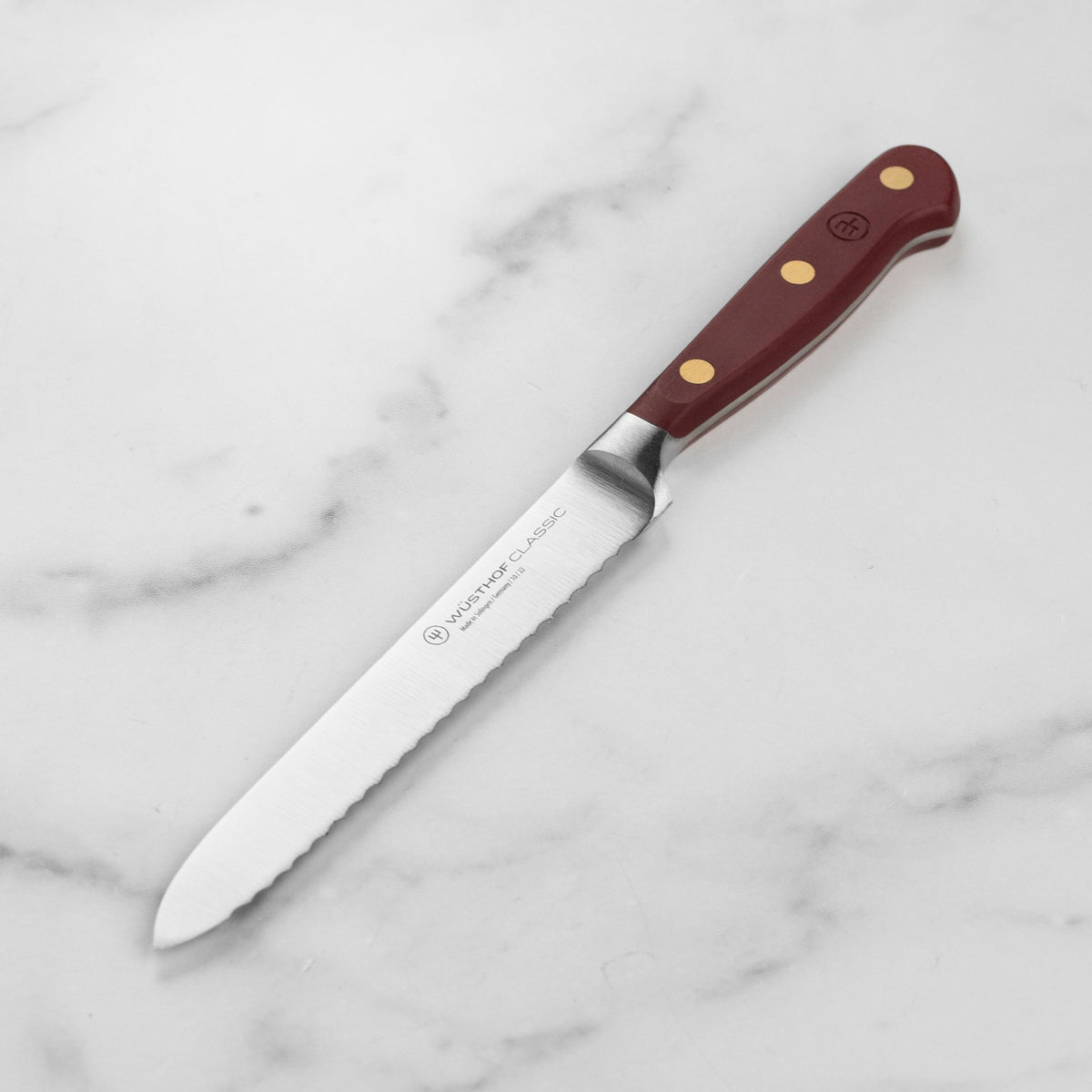 Wusthof Classic Tasty Sumac 5" Serrated Utility Knife