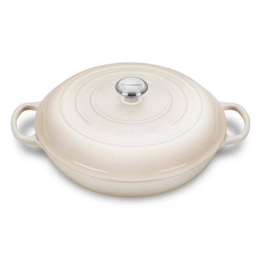 Le Creuset Signature Cast Iron 5-quart Meringue Braiser