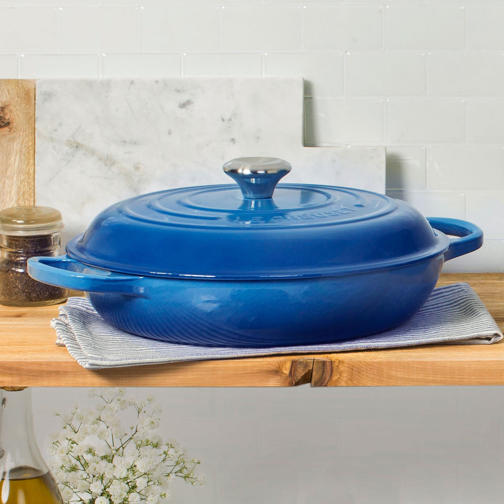 Le Creuset Signature Cast Iron 3.5-quart Marseille Braiser