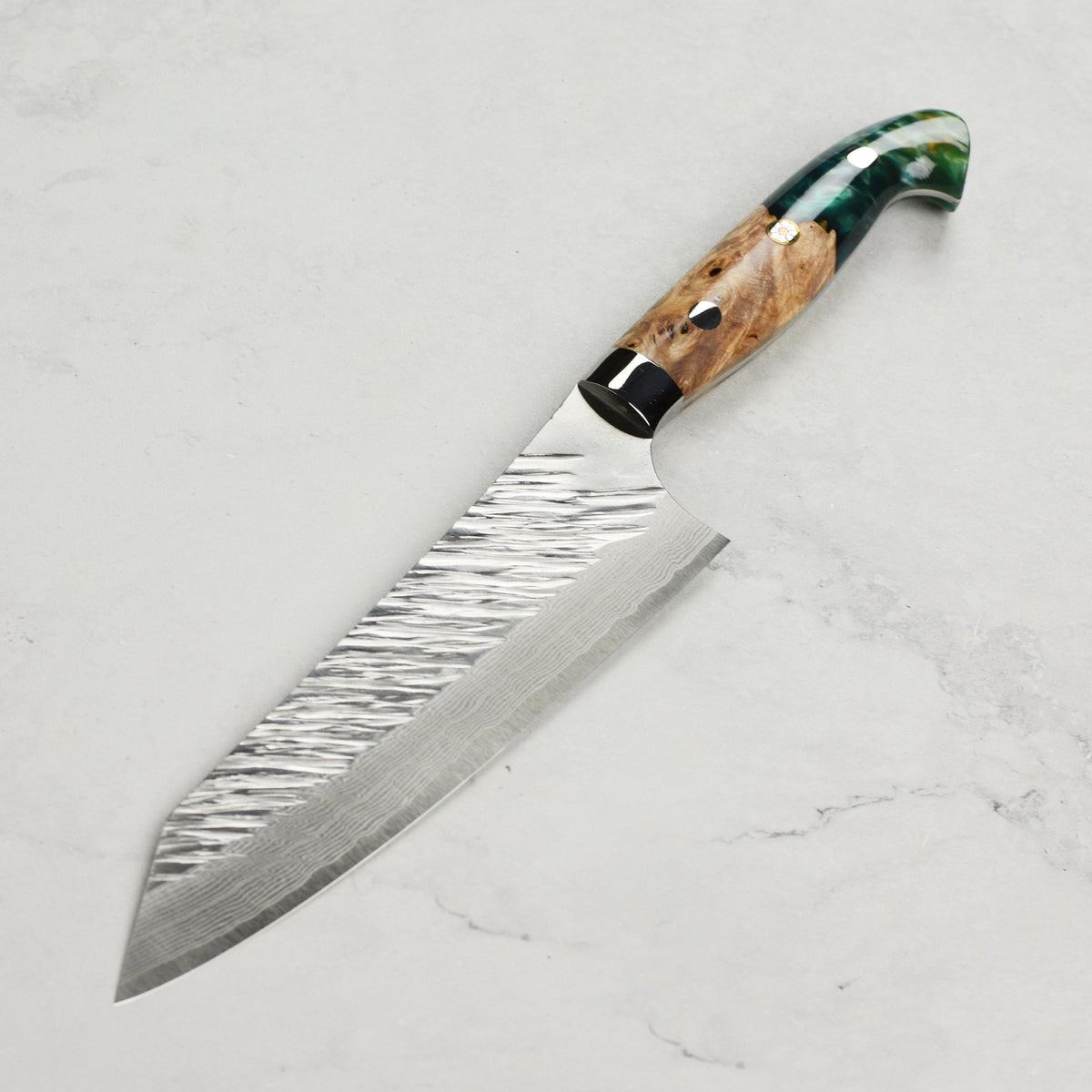 Kurosaki Fujin Forged SG2 Damascus 6.7" Bunka with Saya