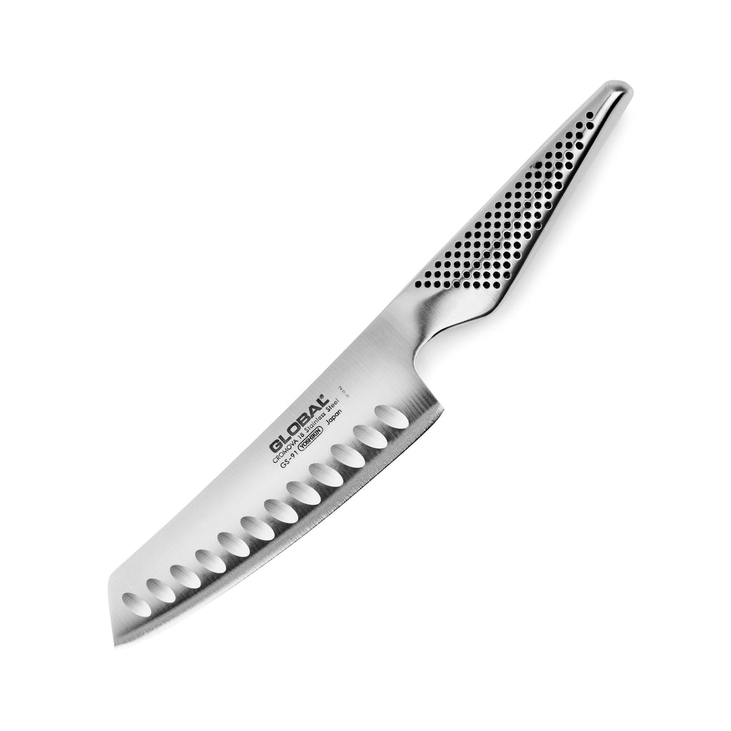 Global 5.5" Hollow Edge Nakiri Knife