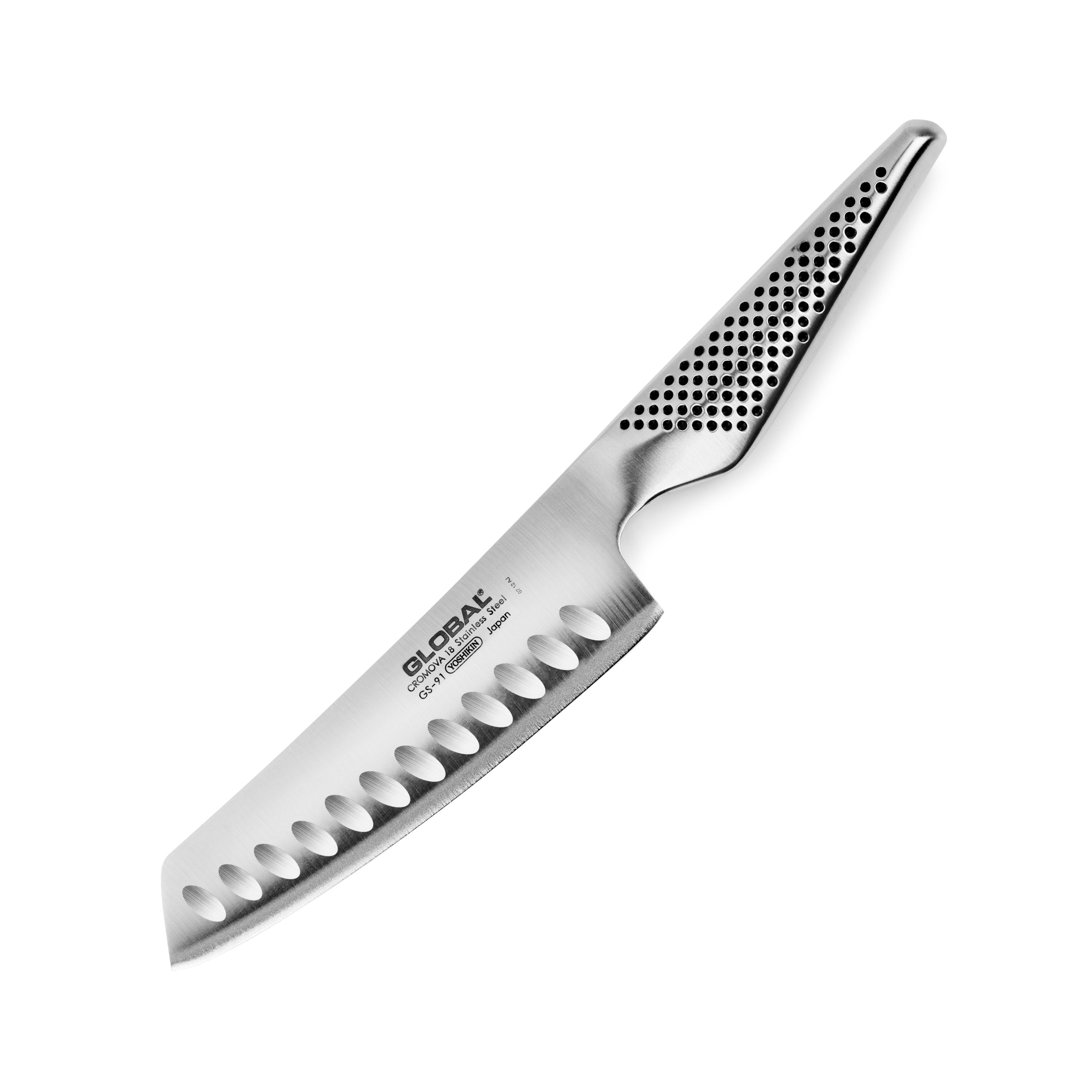 Global 5.5" Hollow Edge Nakiri Knife