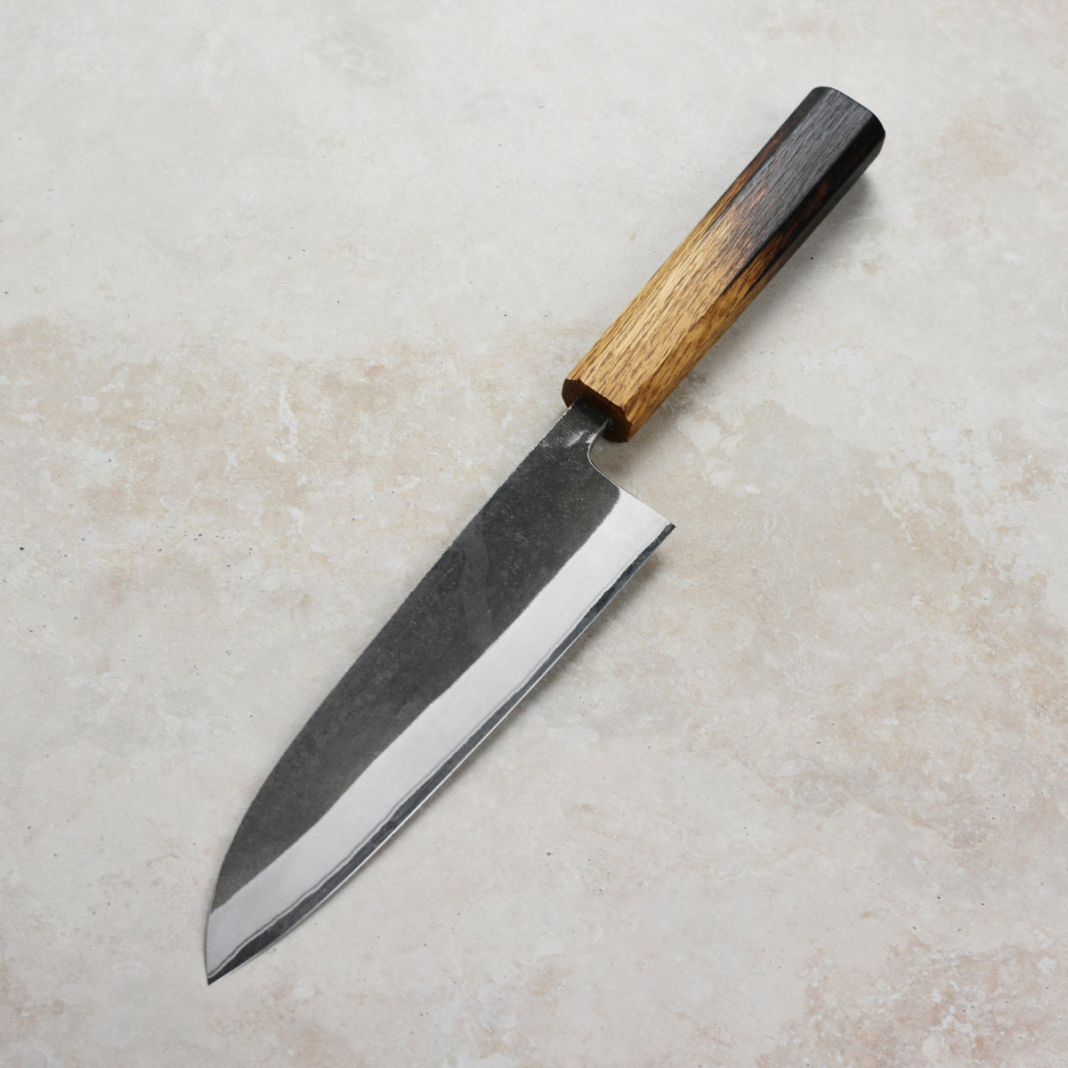 Sakoda Shirogami #2 Stainless Clad 7" Gyuto