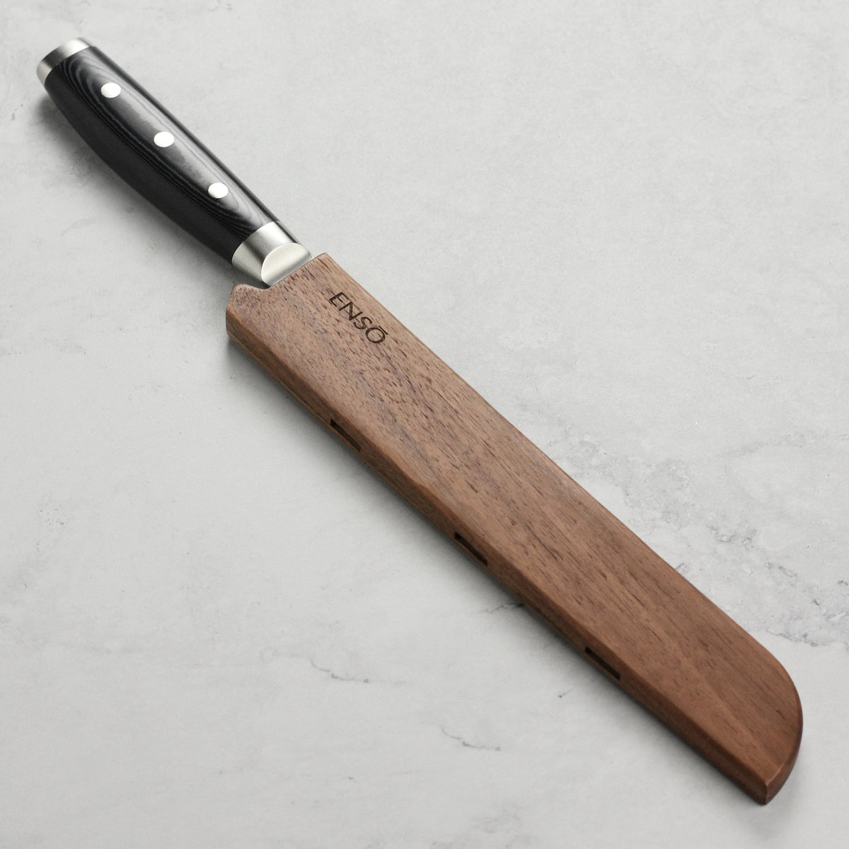 Enso Walnut Magnetic Sheath for 9" Bread & Slicing Knives