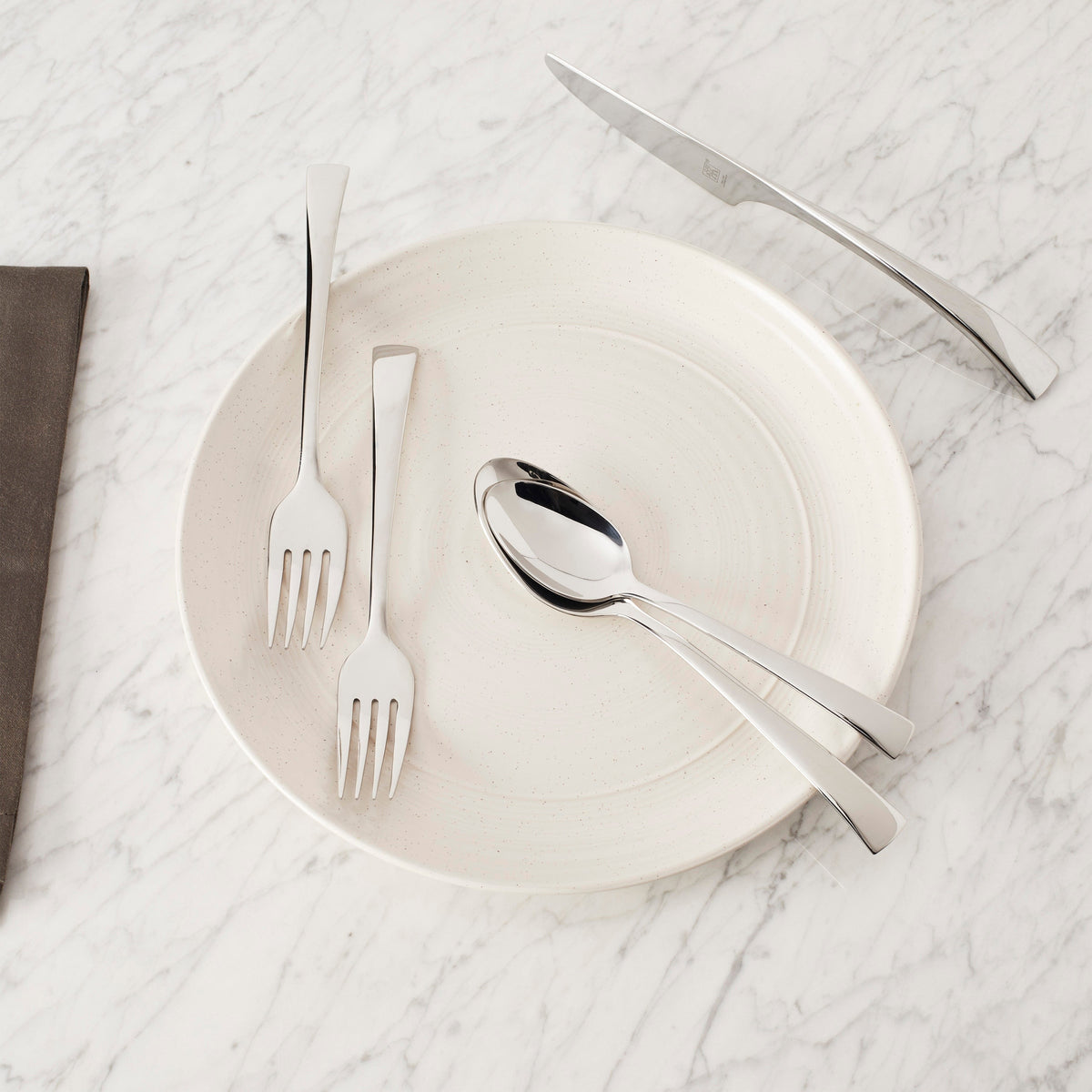 Zwilling Bellasera 45 Piece Stainless Steel Flatware Set, Polished
