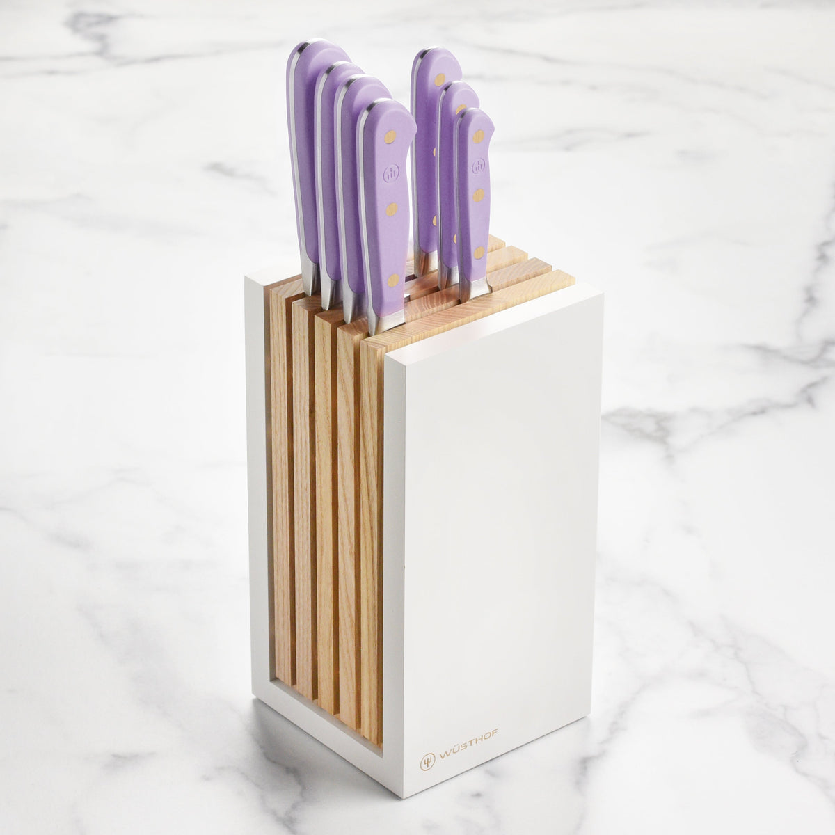 Wusthof Classic Purple Yam 8 Piece Knife Block Set