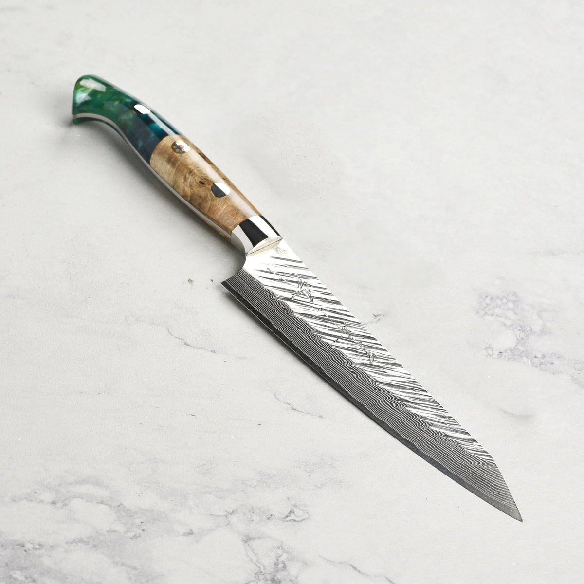 Kurosaki Fujin Forged SG2 Damascus 5.9" Petty with Saya
