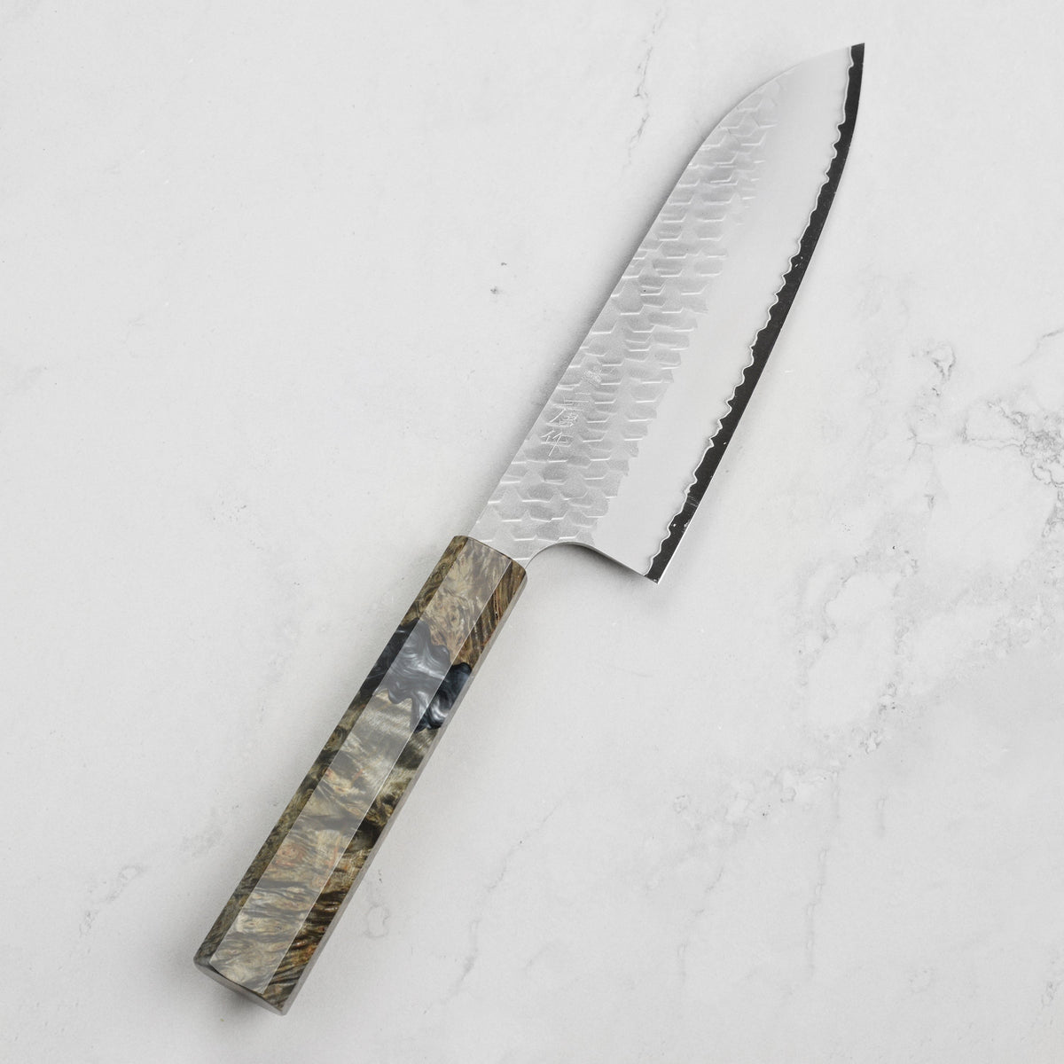 Nigara SG2 Migaki Tsuchime 7" Santoku