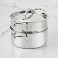 Hestan ProBond Luxe 3-quart Stainless Steel Soup Pot & Steamer Set