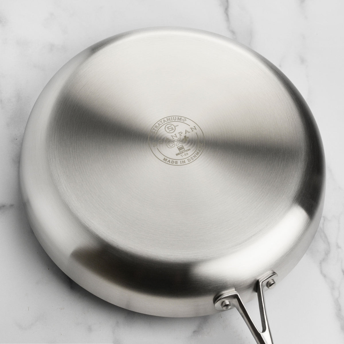 Scanpan CX+ 12.5" Stainless Steel Nonstick Fry Pan with Lid