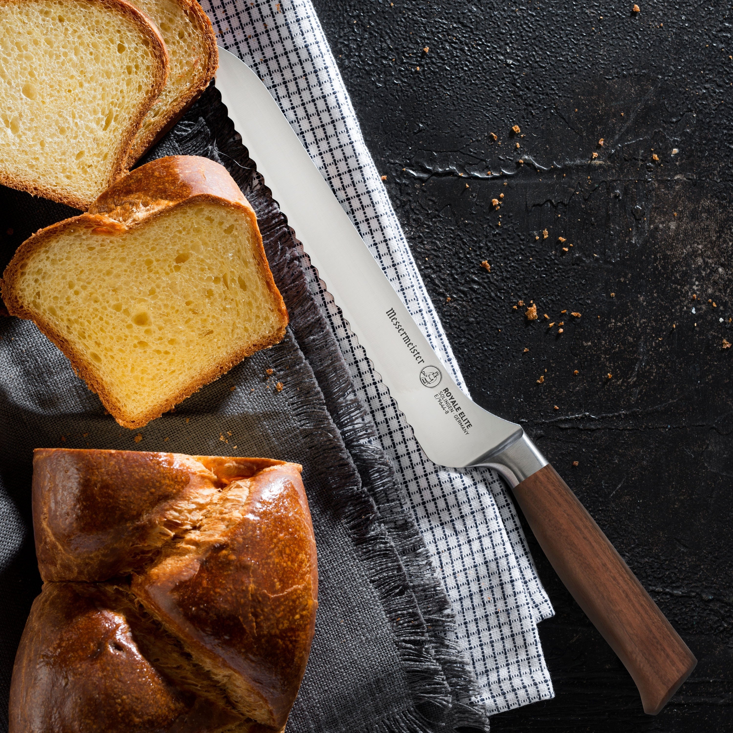 Messermeister Royale Elite 8" Offset Bread Knife