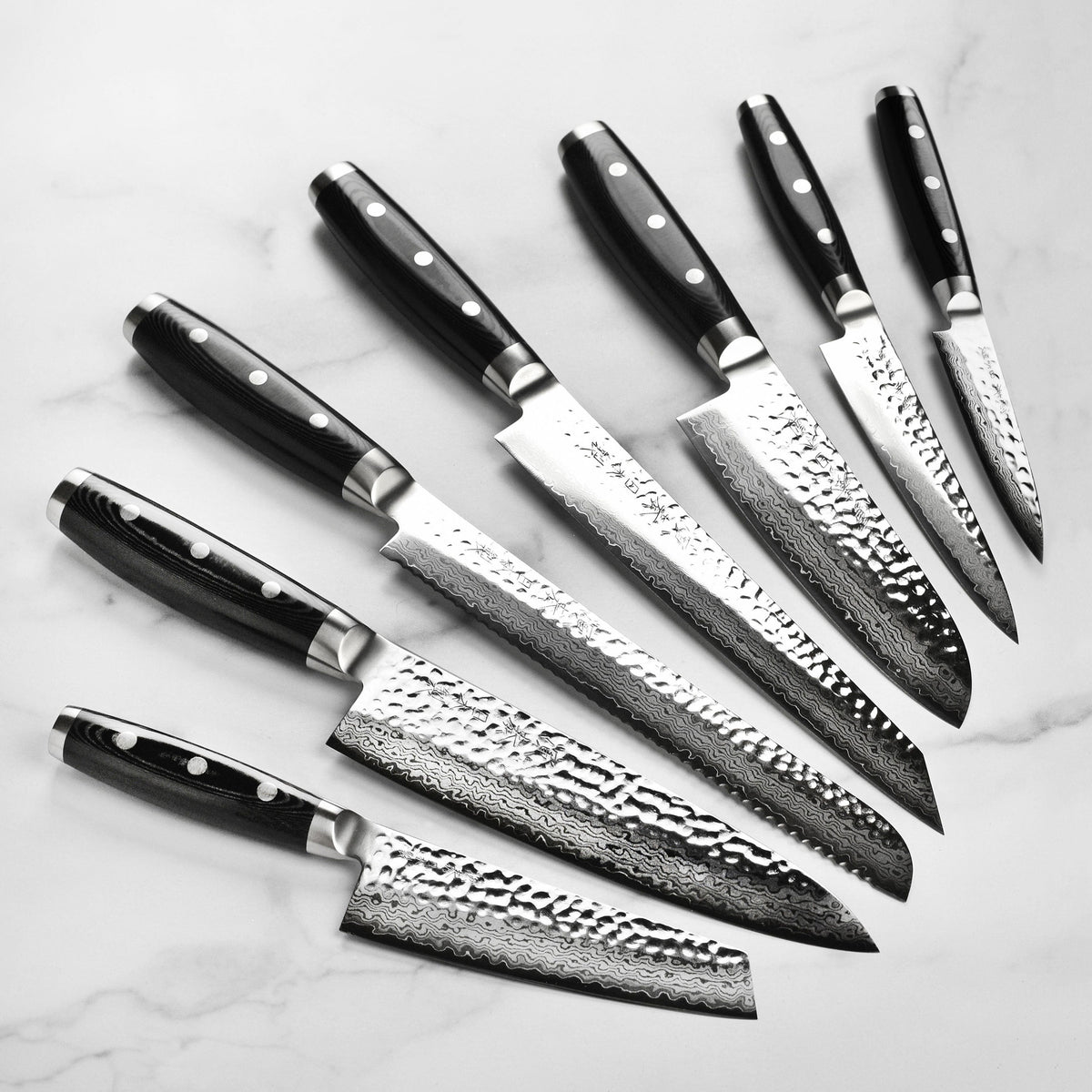 Enso HD 25 Piece Dark Ash Knife Block Set