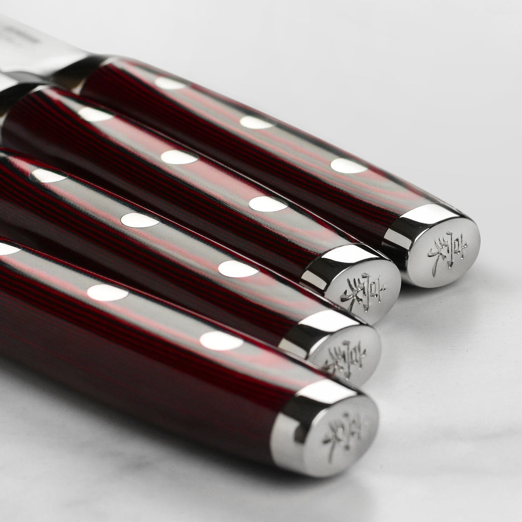Yaxell Super Gou SG2 4 Piece Steak Knife Set