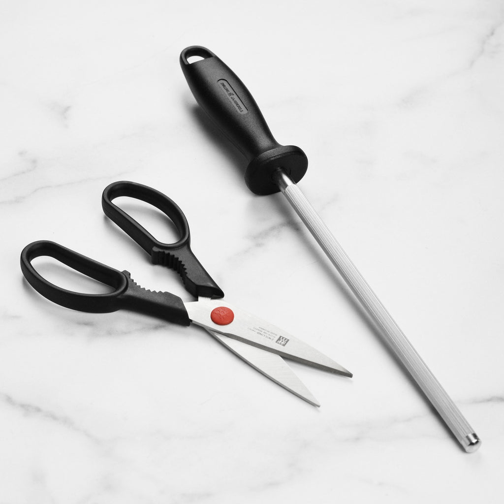 Zwilling Professional S 18 Piece Knife Block Set with Stamped Steak Knives