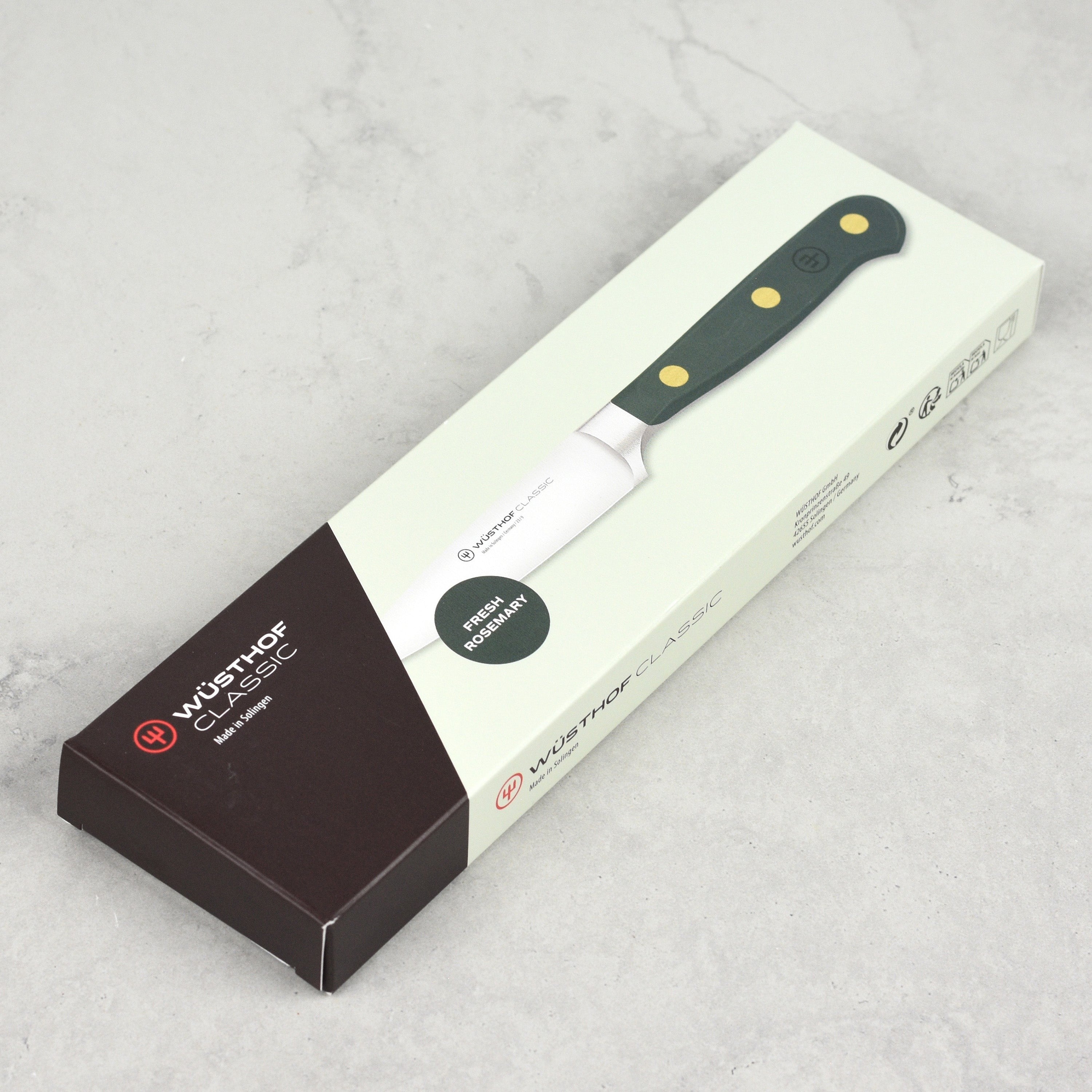 Wusthof Classic Fresh Rosemary 3.5" Paring Knife