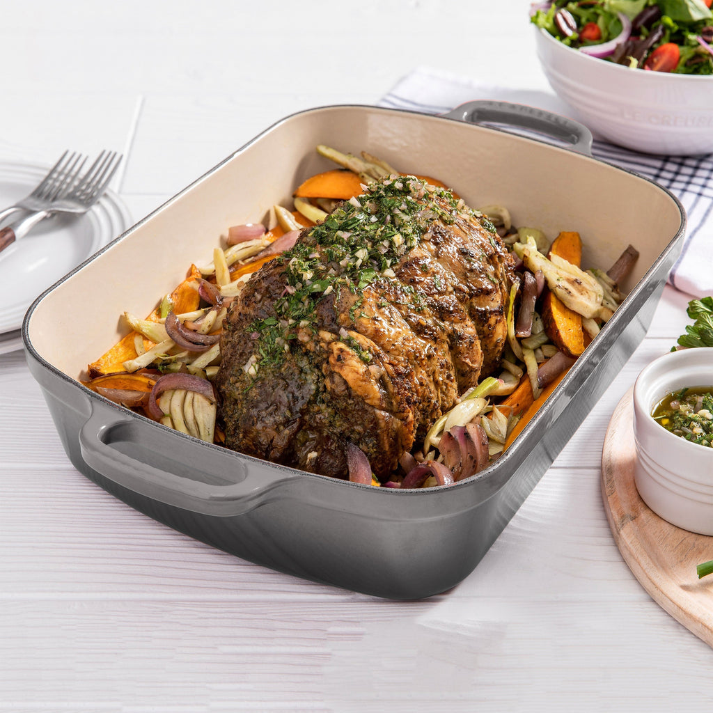 Le Creuset Signature Cast Iron Oyster Roasting Pan, 12.75x9.75"