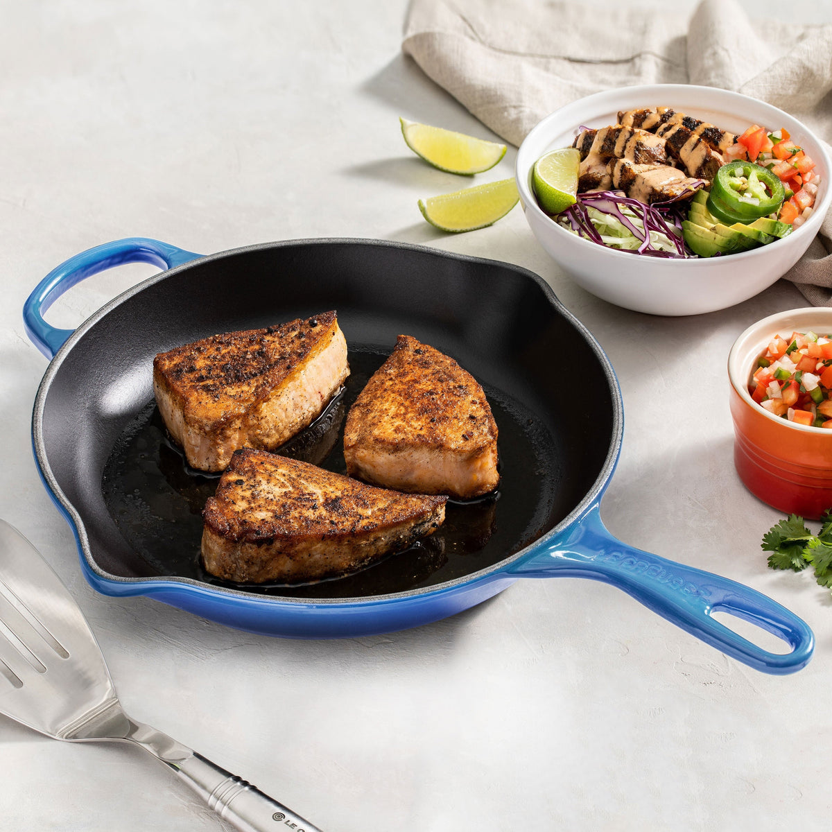 Le Creuset Signature Cast Iron 10.25" Marseille Skillet