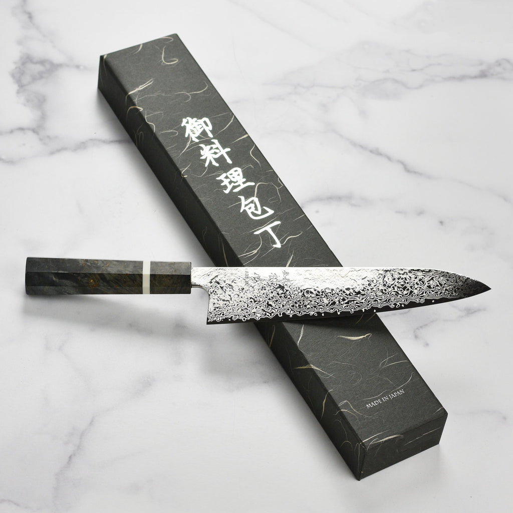 Hatsukokoro x Yauji Ginga34 Damascus 9.4" Gyuto