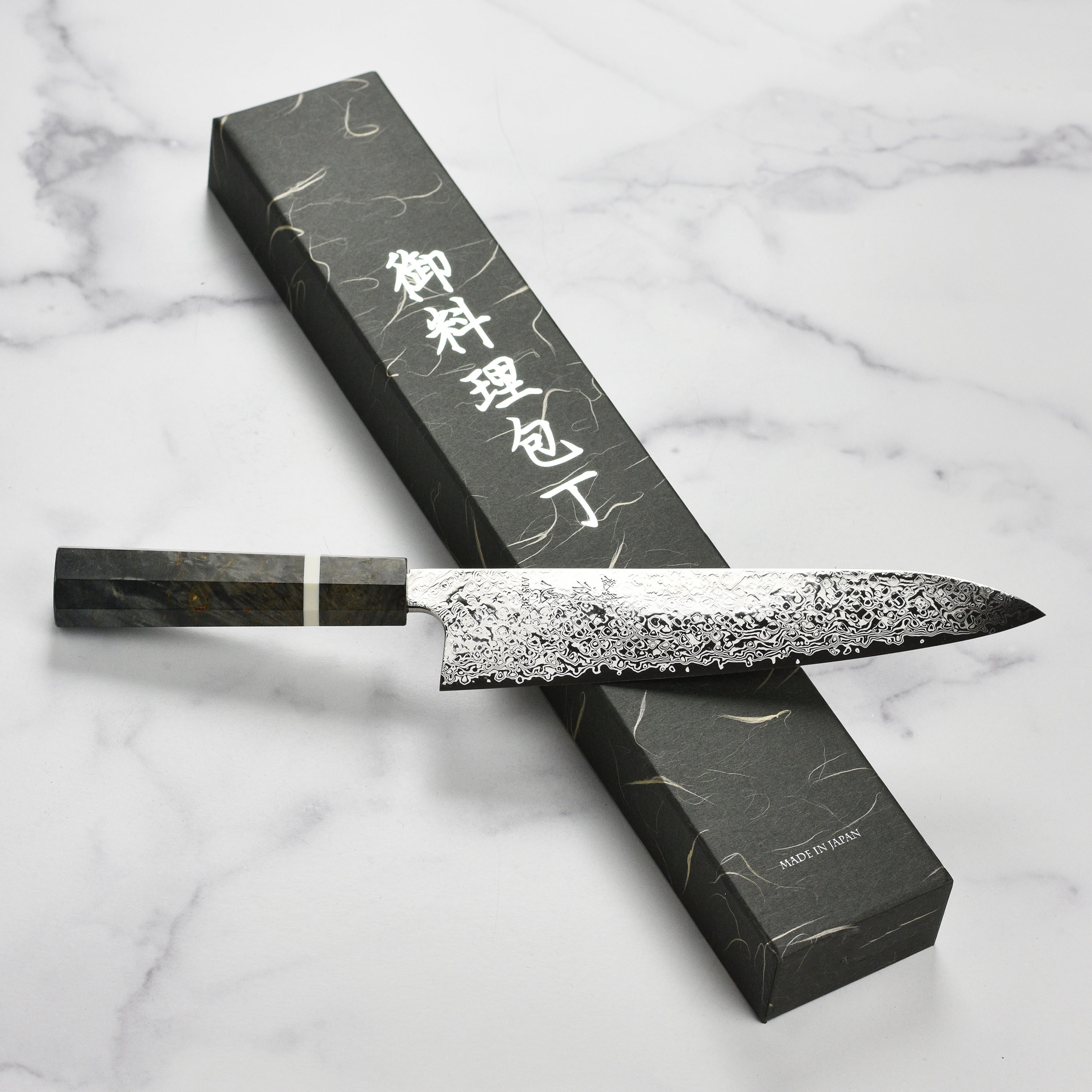 Hatsukokoro x Yauji Ginga34 Damascus 9.4" Gyuto