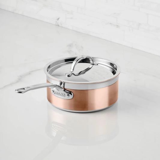 Hestan CopperBond 3-quart Induction Copper Saucepan