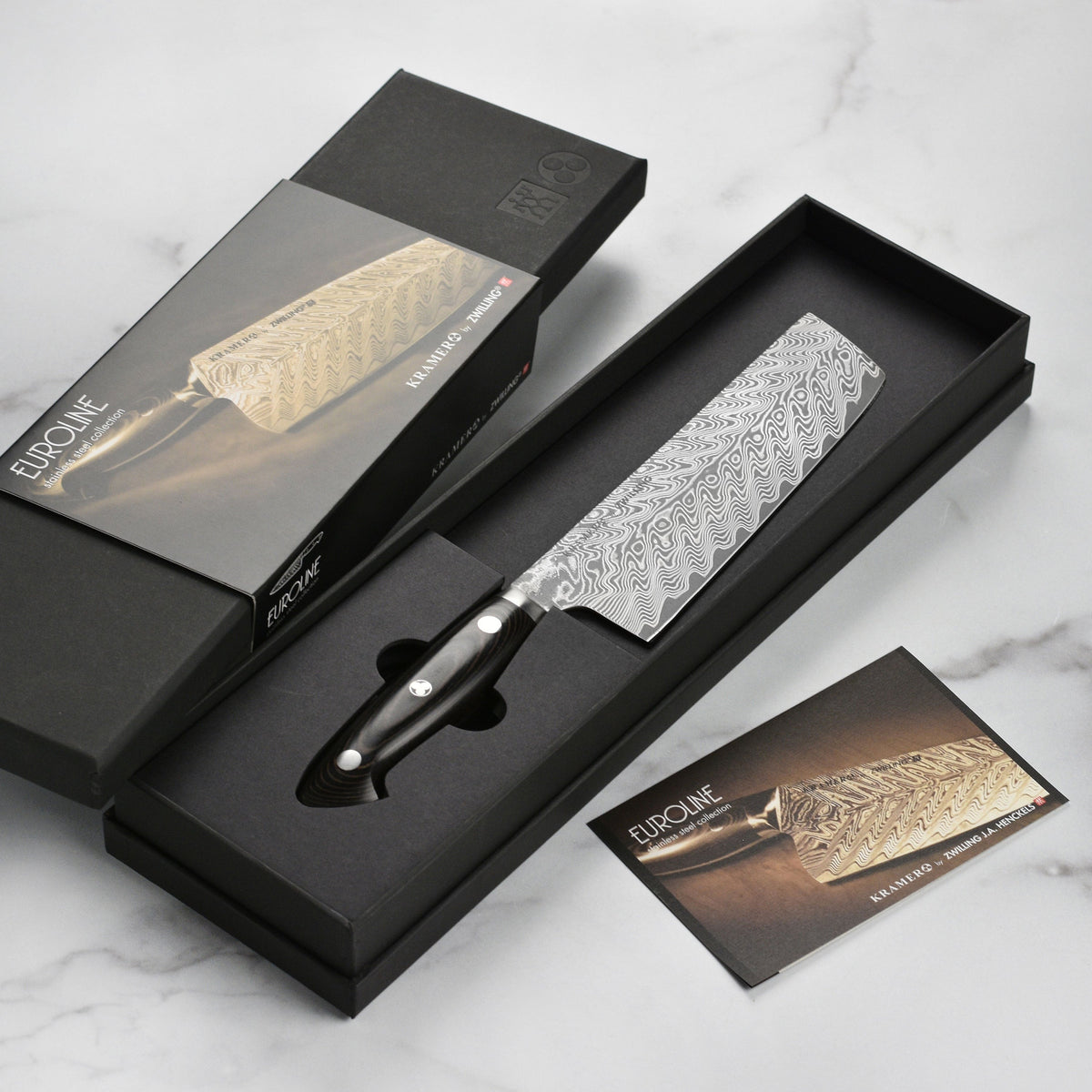 Kramer Stainless Damascus 6.5" Nakiri Knife