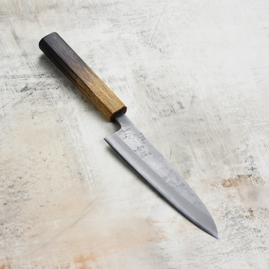 Motokyuuichi Aogami #2 Nashiji Stainless Clad 5.9" Petty