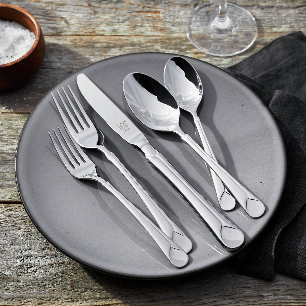 Zwilling Provence 45 Piece Stainless Steel Flatware Set