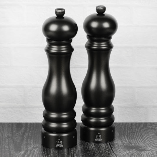 Peugeot Paris Carbone 8.75" u'Select Salt & Pepper Mill Set