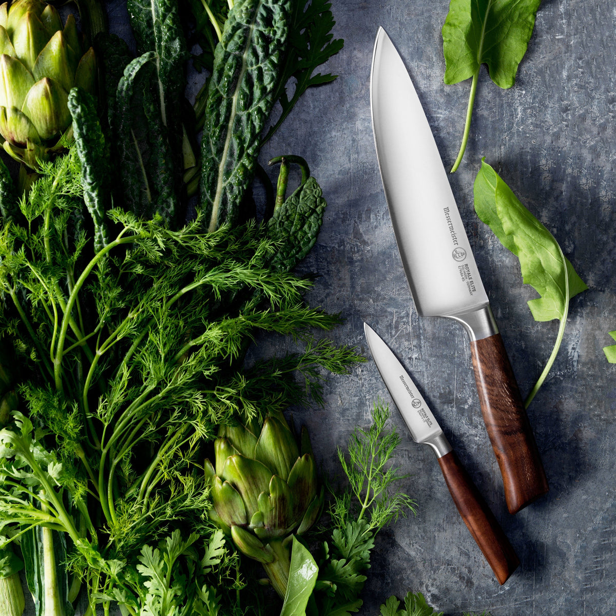 Messermeister Royale Elite 6 Piece Magnetic Knife Block Set