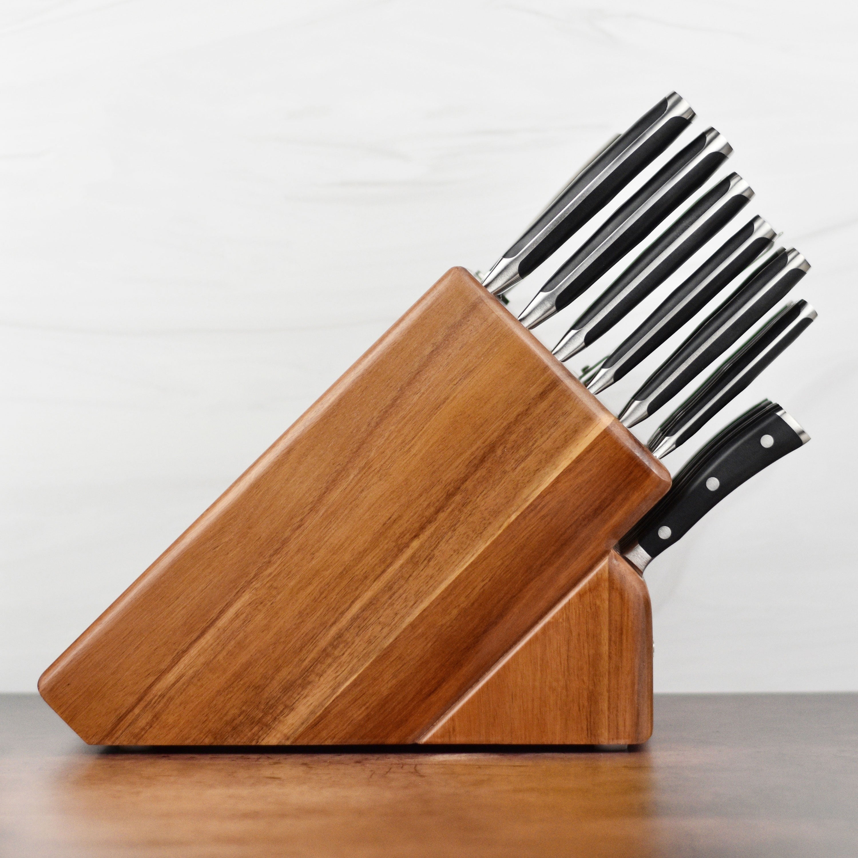 Wusthof Classic Ikon 26 Piece Acacia Ultimate Knife Block Set