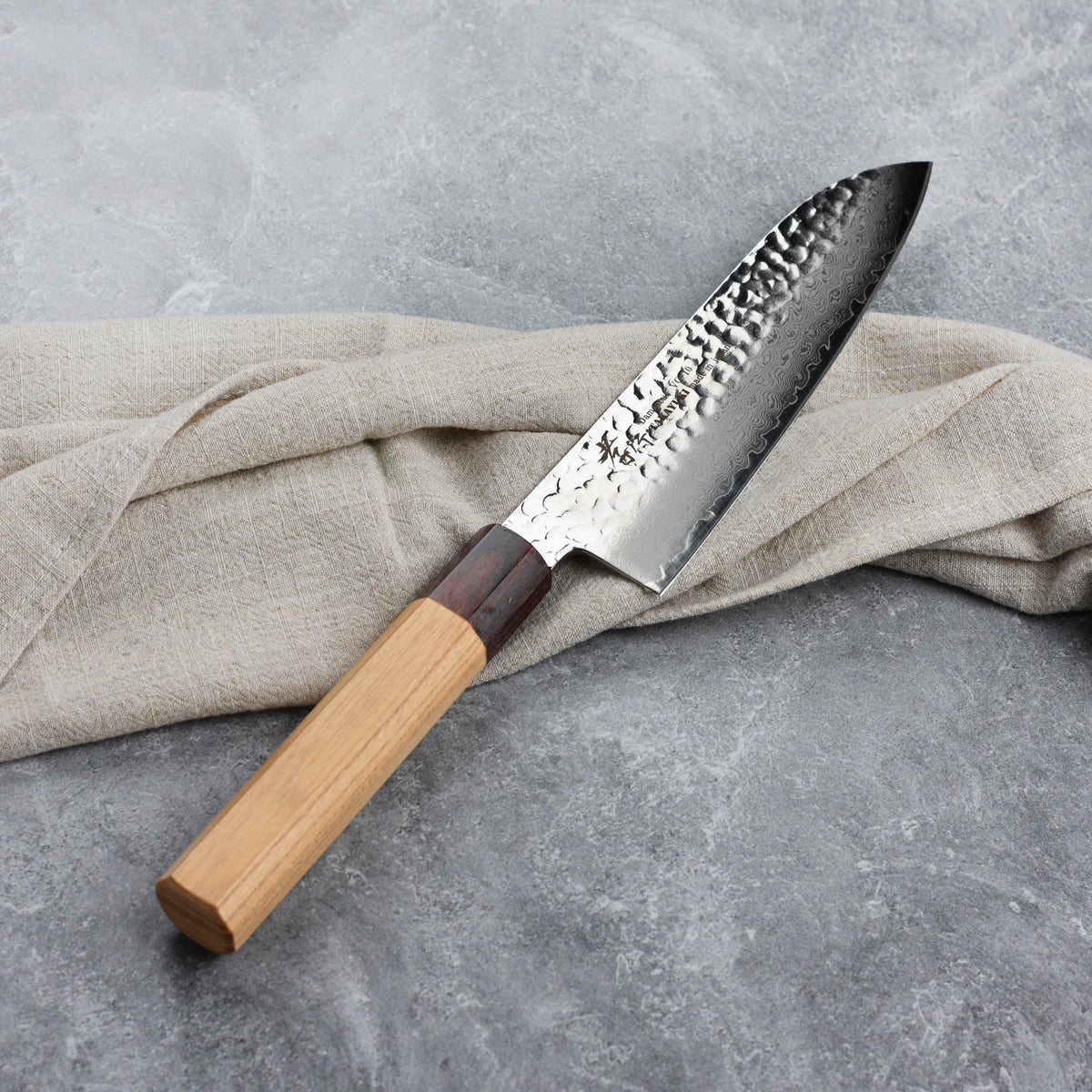 Takayuki Tsuchime Damascus 6.7" Santoku