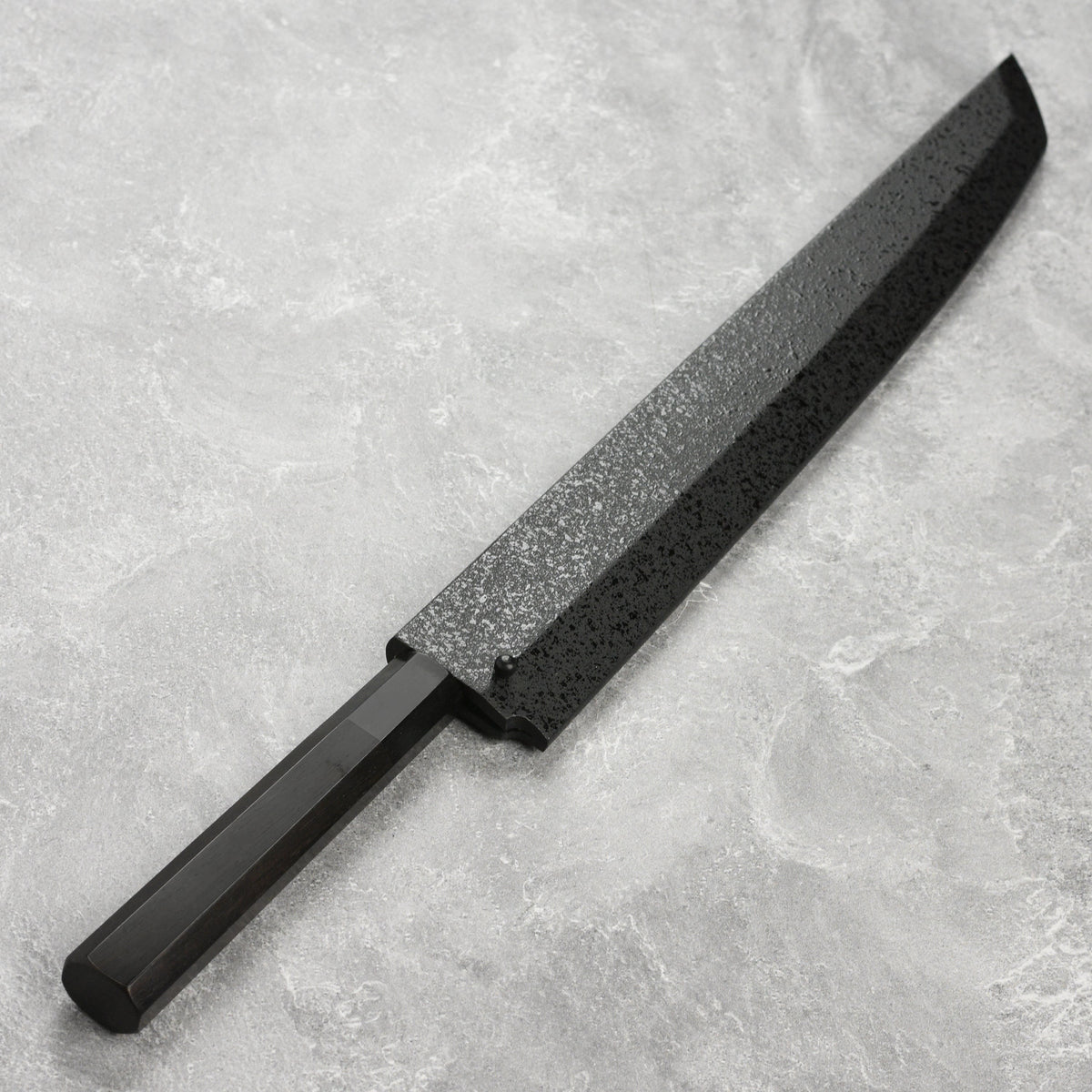Takayuki x Itsuo Doi Genbu Aogami #2 Single-Bevel 11.8" Sakimaru Takohiki with Saya