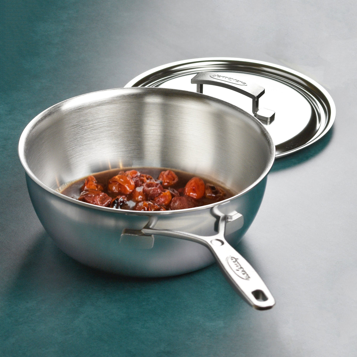 Demeyere Industry5 3.5-quart Stainless Steel Saucier