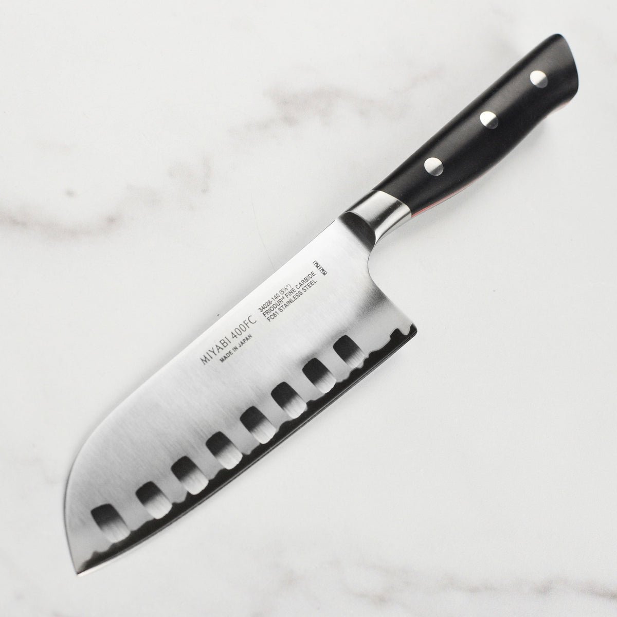 Miyabi Evolution 5.5" Hollow Edge Santoku Knife