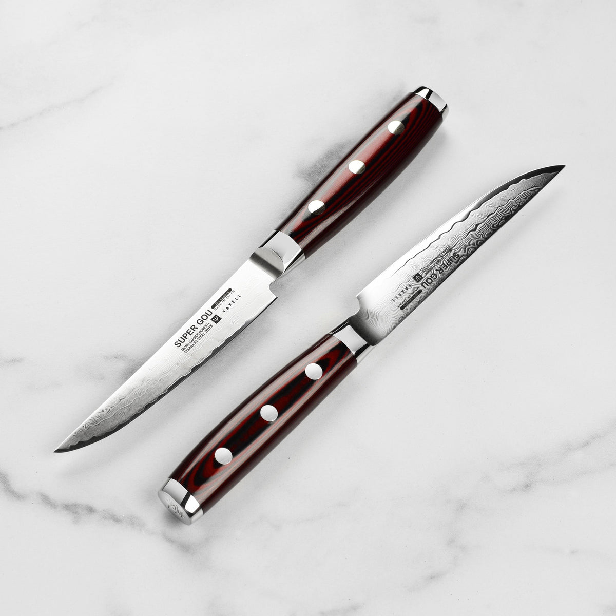 Yaxell Super Gou SG2 2 Piece Steak Knife Set