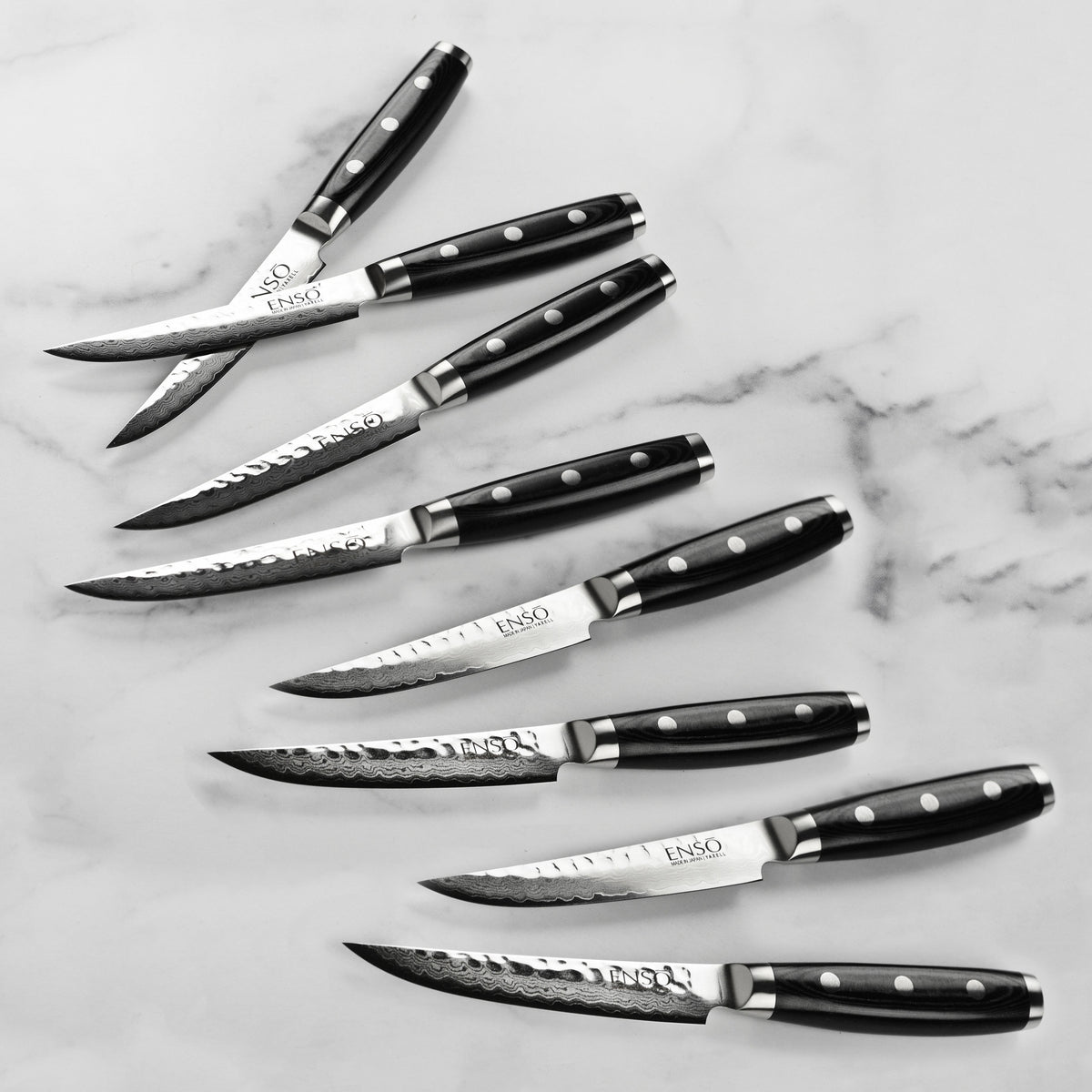 Enso HD 25 Piece Gray Ash Knife Block Set
