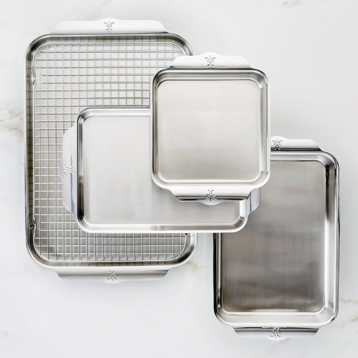 Hestan CopperBond 15 Piece Induction Copper Cookware & Stainless Bakeware Set