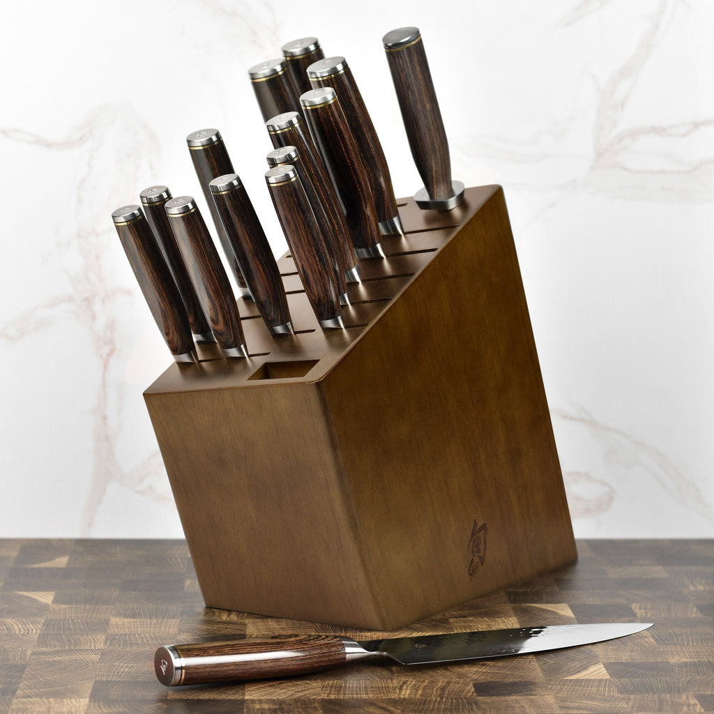 Shun Premier 15 Piece Knife Block Set